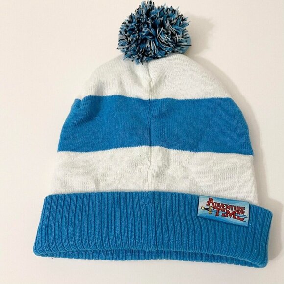 Adventure Time Finn Pom Pom Ski Hat Toque Cartoon Network - Picture 7 of 16
